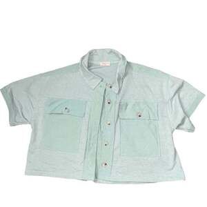 Hailey & Co. Ribbed Knit Top in Taupe